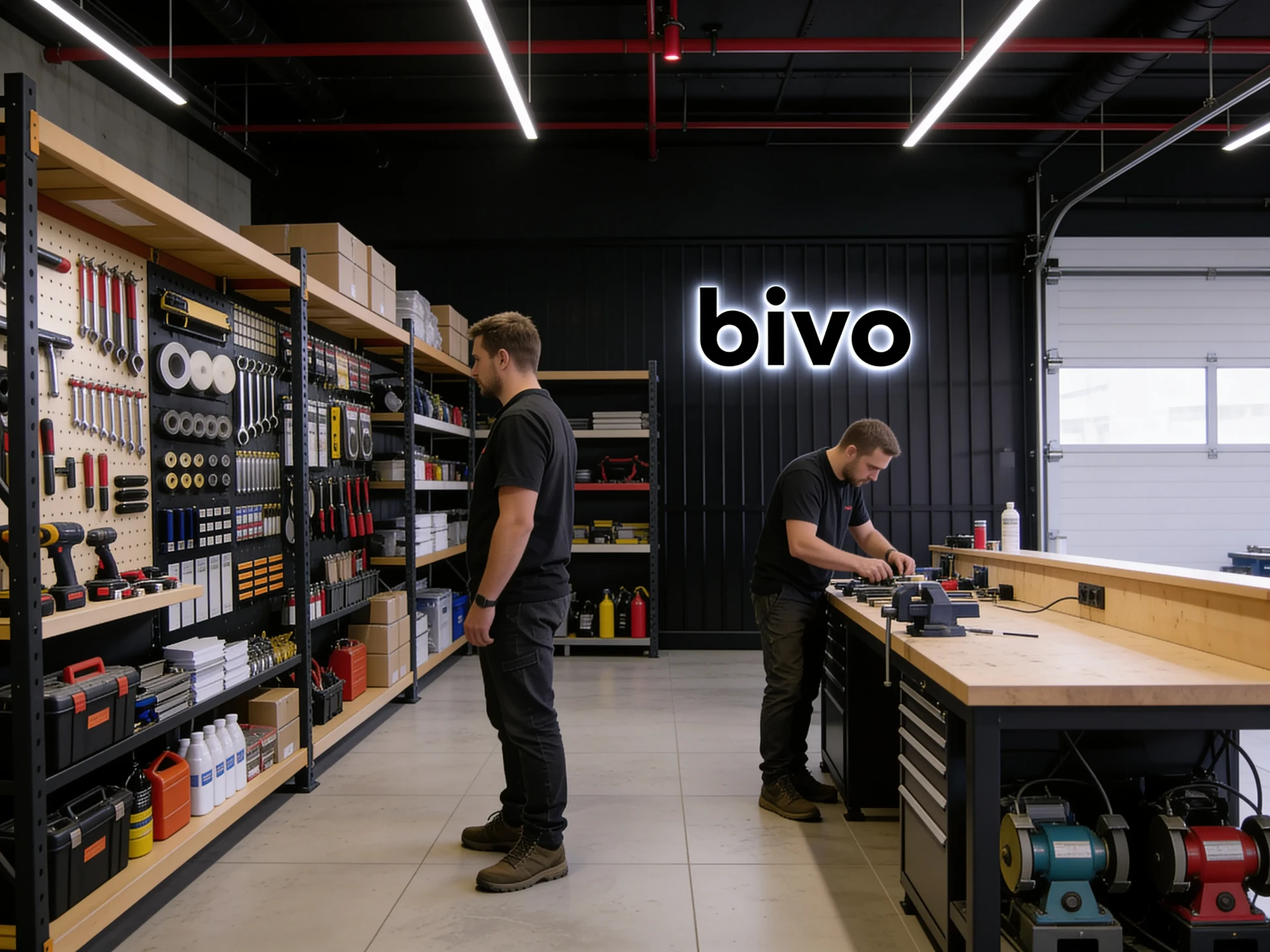 Skladišče orodja in materiala BIVO Partner HUB